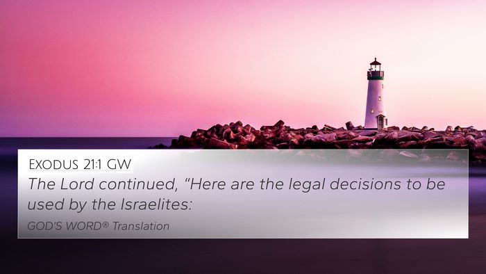 Exodus 21:1 GW 4K Wallpaper - The Lord continued, “Here are the legal - 4K Wallpaper Bible Verse