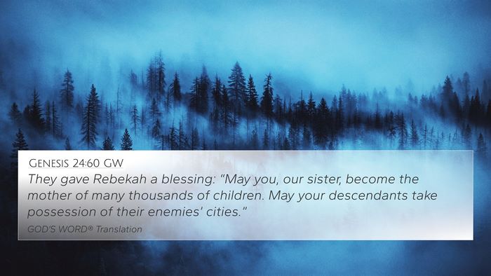 Genesis 24:60 GW Bible Verse Image