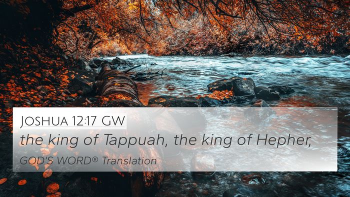 Joshua 12:17 GW Bible Verse Image