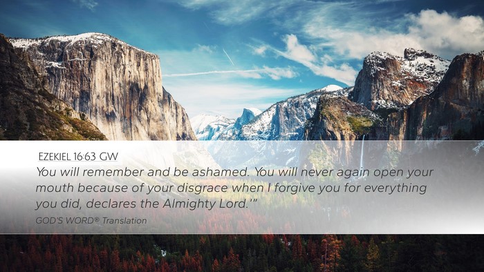 Ezekiel 16:63 GW Bible Verse Image
