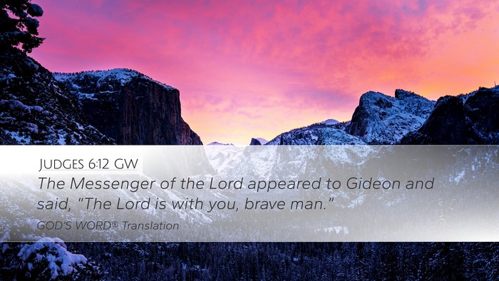 Judges 6:12 GW Bible Verse Image