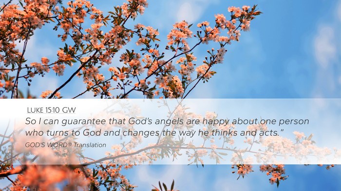 Luke 15:10 GW Bible Verse Image