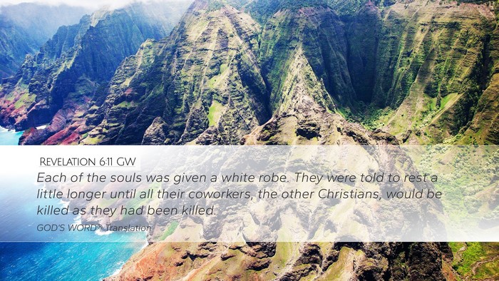 Revelation 6:11 GW Bible Verse Image