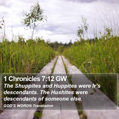 1 Chronicles 7:12 GW Bible Verse Image
