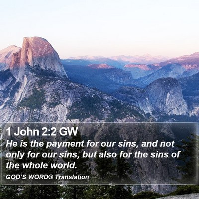 1 John 2:2 GW Bible Verse Image