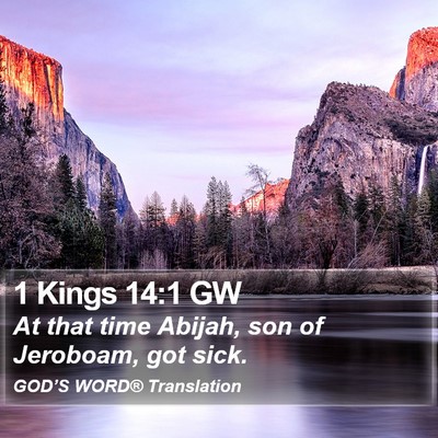 1 Kings 14:1 GW Bible Verse Image