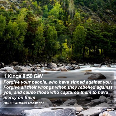 1 Kings 8:50 GW Bible Verse Image