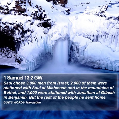 1 Samuel 13:2 GW Bible Verse Image
