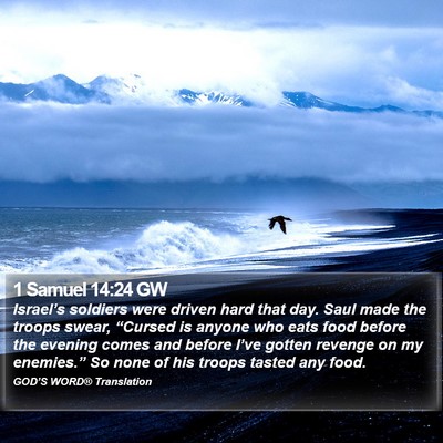 1 Samuel 14:24 GW Bible Verse Image