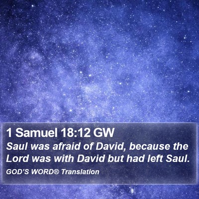 1 Samuel 18:12 GW Bible Verse Image