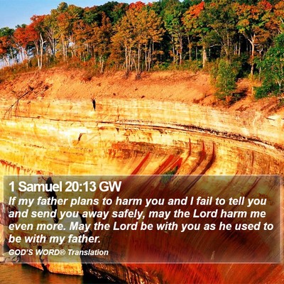 1 Samuel 20:13 GW Bible Verse Image