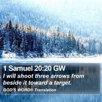 1 Samuel 20:20 GW Bible Verse Image