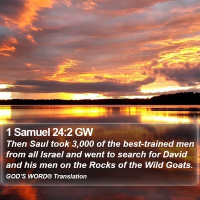 1 Samuel 24:2 GW Bible Verse Image