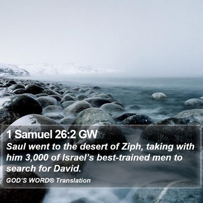 1 Samuel 26:2 GW Bible Verse Image
