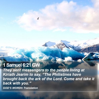 1 Samuel 6:21 GW Bible Verse Image