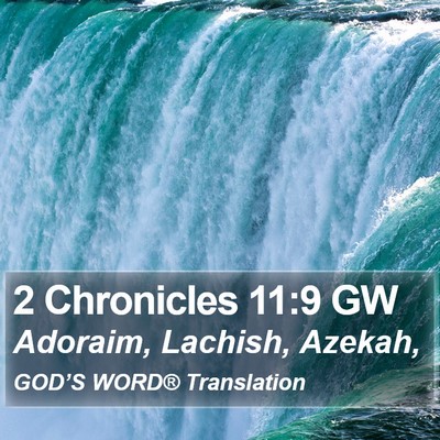 2 Chronicles 11:9 GW Bible Verse Image