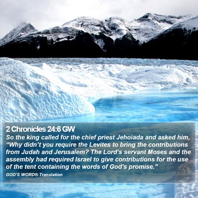 2 Chronicles 24:6 GW Bible Verse Image