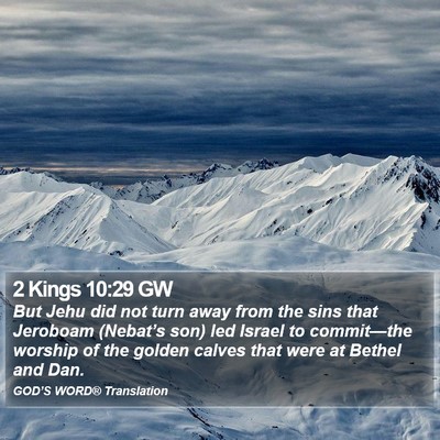 2 Kings 10:29 GW Bible Verse Image