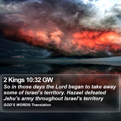 2 Kings 10:32 GW Bible Verse Image
