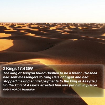 2 Kings 17:4 GW Bible Verse Image