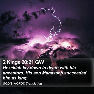 2 Kings 20:21 GW Bible Verse Image