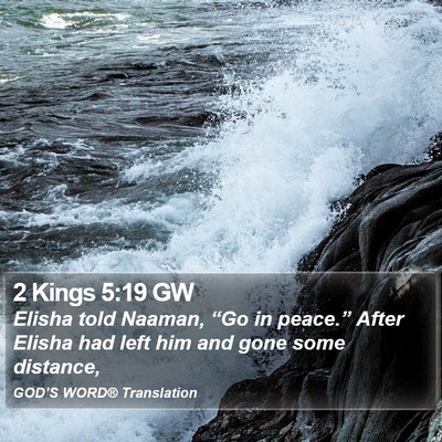 2 Kings 5:19 GW Bible Verse Image