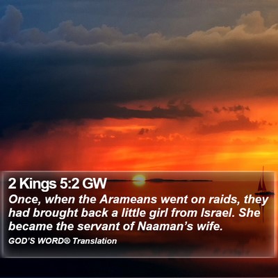 2 Kings 5:2 GW Bible Verse Image