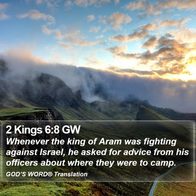2 Kings 6:8 GW Bible Verse Image