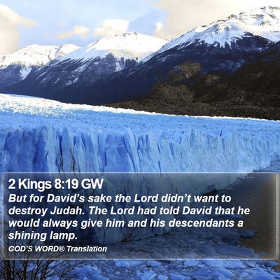 2 Kings 8:19 GW Bible Verse Image