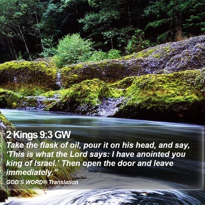 2 Kings 9:3 GW Bible Verse Image