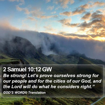 2 Samuel 10:12 GW Bible Verse Image