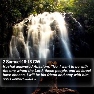 2 Samuel 16:18 GW Bible Verse Image