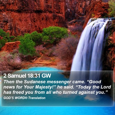 2 Samuel 18:31 GW Bible Verse Image