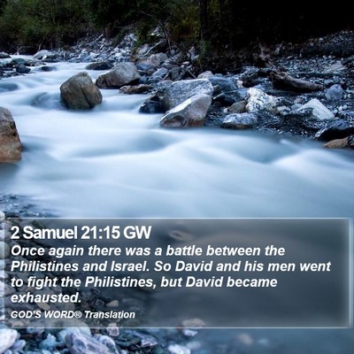 2 Samuel 21:15 GW Bible Verse Image