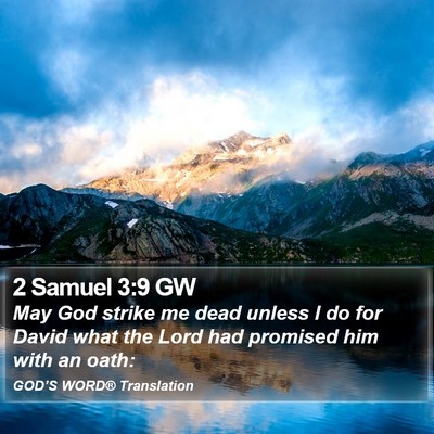2 Samuel 3:9 GW Bible Verse Image
