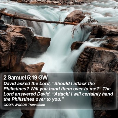 2 Samuel 5:19 GW Bible Verse Image