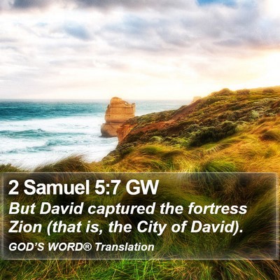 2 Samuel 5:7 GW Bible Verse Image