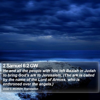 2 Samuel 6:2 GW Bible Verse Image