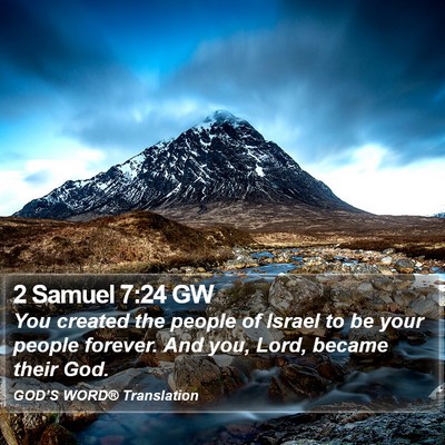 2 Samuel 7:24 GW Bible Verse Image