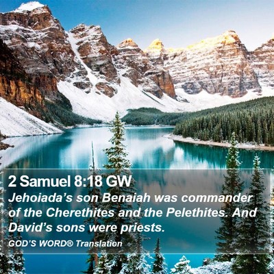 2 Samuel 8:18 GW Bible Verse Image