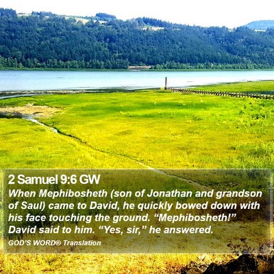 2 Samuel 9:6 GW Bible Verse Image