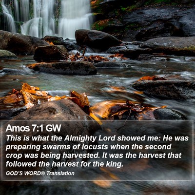 Amos 7:1 GW Bible Verse Image