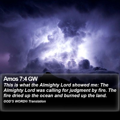 Amos 7:4 GW Bible Verse Image