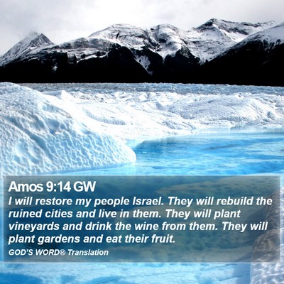 Amos 9:14 GW Bible Verse Image