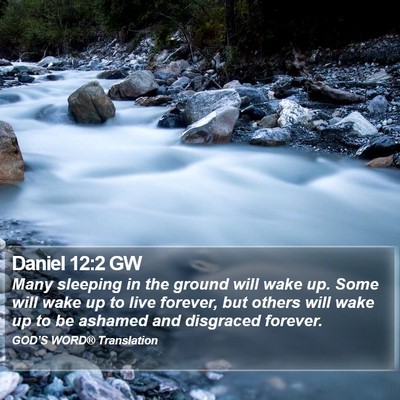 Daniel 12:2 GW Bible Verse Image