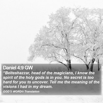Daniel 4:9 GW Bible Verse Image