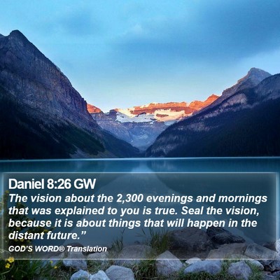 Daniel 8:26 GW Bible Verse Image