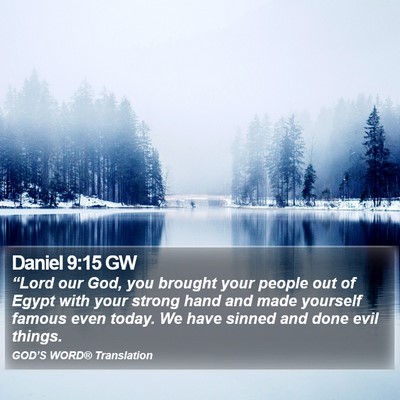 Daniel 9:15 GW Bible Verse Image