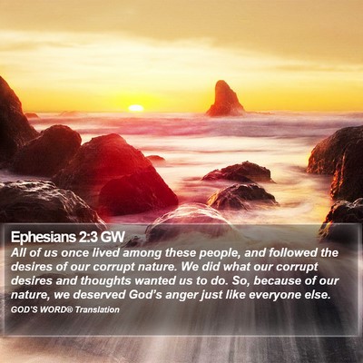 Ephesians 2:3 GW Bible Verse Image