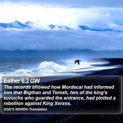 Esther 6:2 GW Bible Verse Image